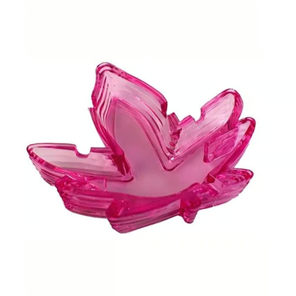 Pink  Leaf Ashtray 420